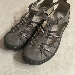 JUB by Jambu Gray Women's Sandals size 7.5